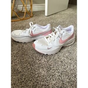 Nike Air Max Excee White Pink Mesh Sneakers Women 8 CJ1671-107